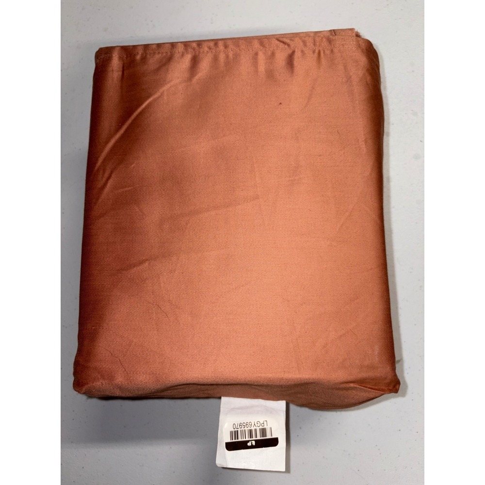 Target Full Sheet Set Terracotta Copper 4pc Bedding Flat Fitted 2 Pillowcases